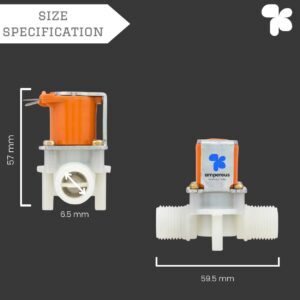 12V DC 1-2 Inch Inlet Outlet