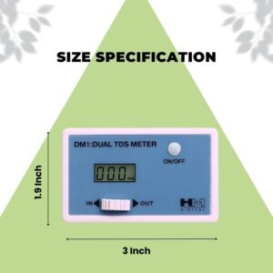 DM-1 In-Line Dual TDS Monitor