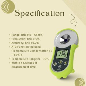 Refractometer Sugar Quality Tester