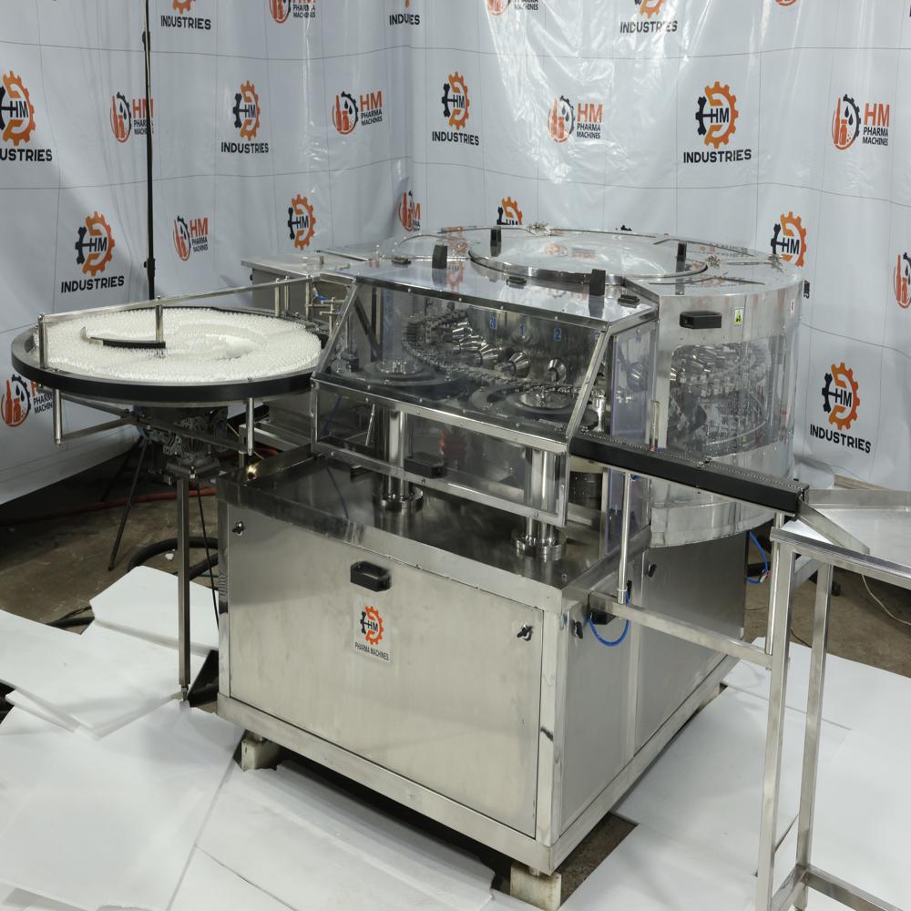 High Speed Rotary Gripper Vial Washing Machine