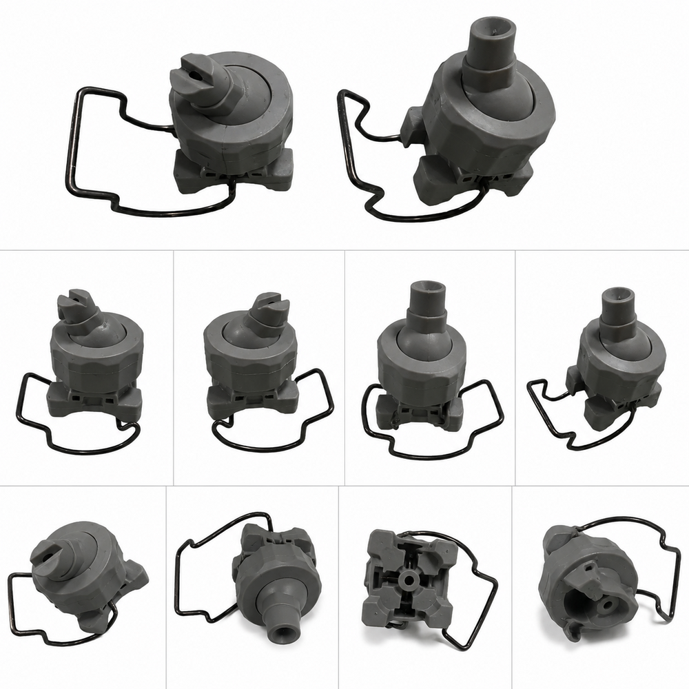 Adjustable Jet Nozzle - Material: Plastic