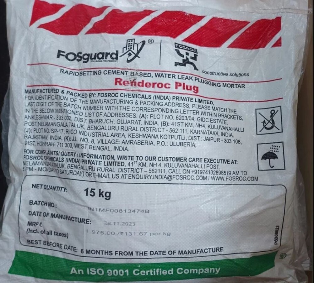 Renderoc Plug (15 Kg) - Color: White