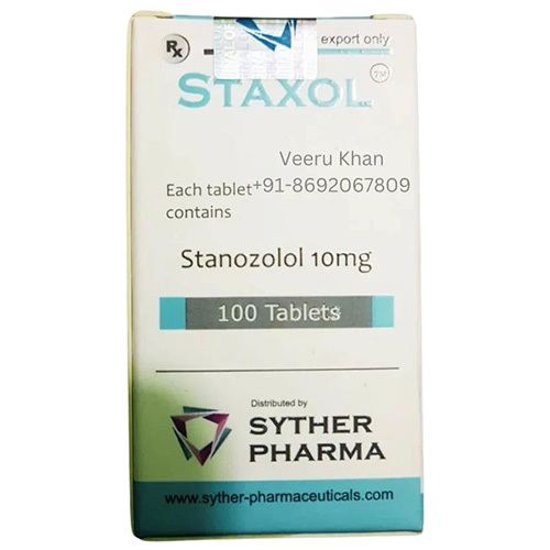 10mg Staxol Stanozolol Tablets