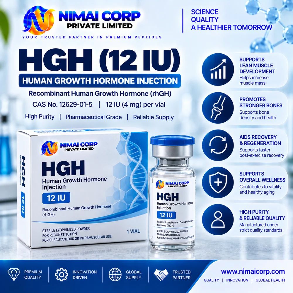HGH - 12 IU Human Growth Hormone Injection