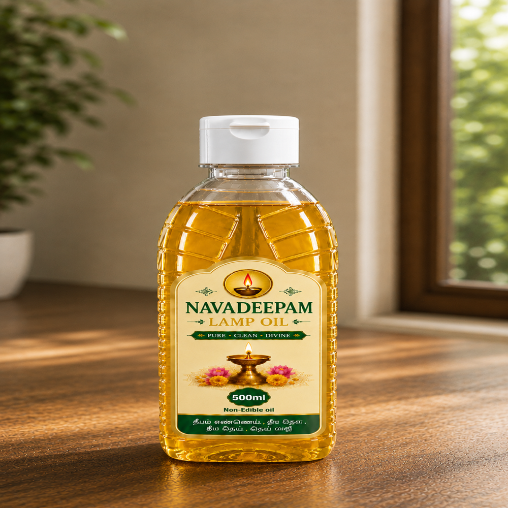 Navadeepa Deepam Oil 500Ml - Application: Lighting Lamps