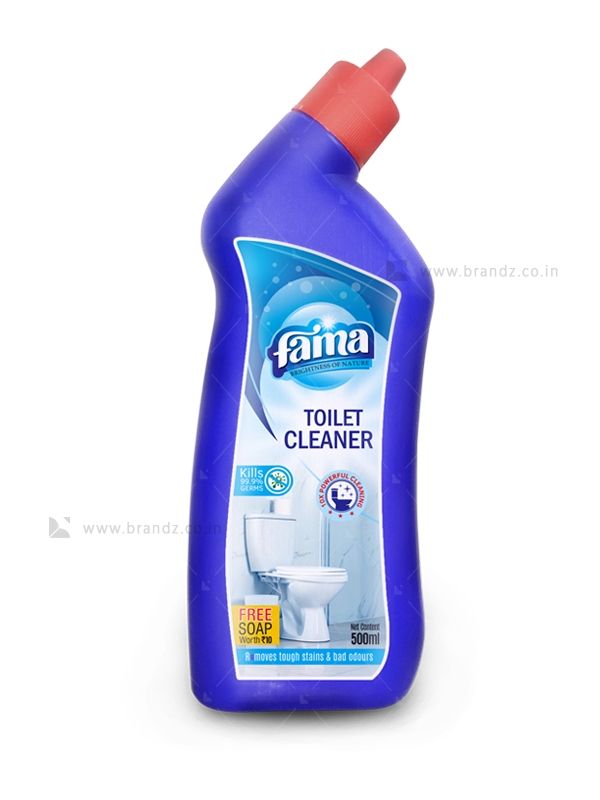 Toilet Cleaner Bottle Label Sticker