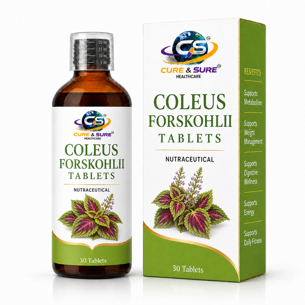 Nutraceutical Cloeus Forskohlii Tablets Third Party Manufacturing
