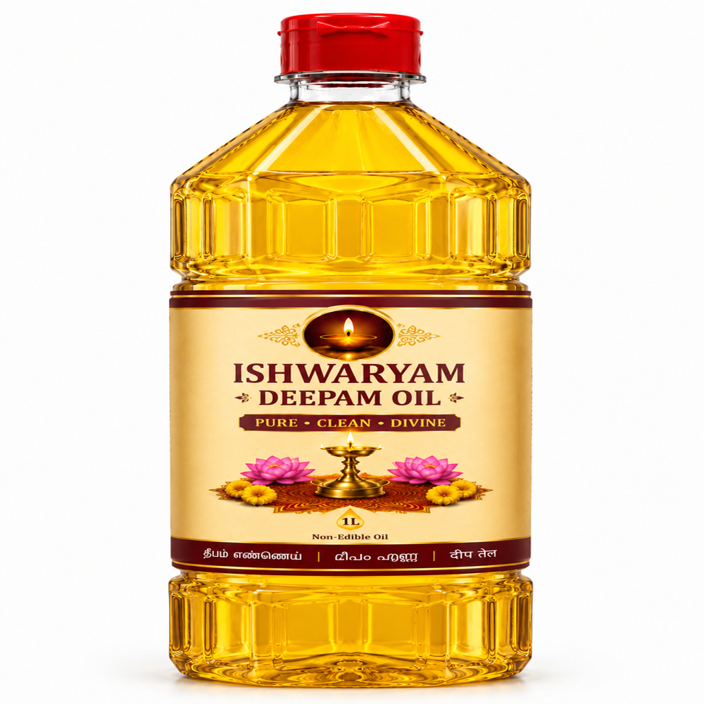 Ishwaryam Deepam Oil 1Litre - Application: Lighting Lamps