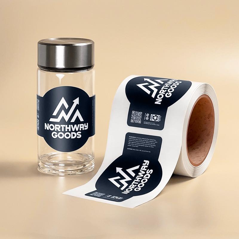 Matt Varnished Labels