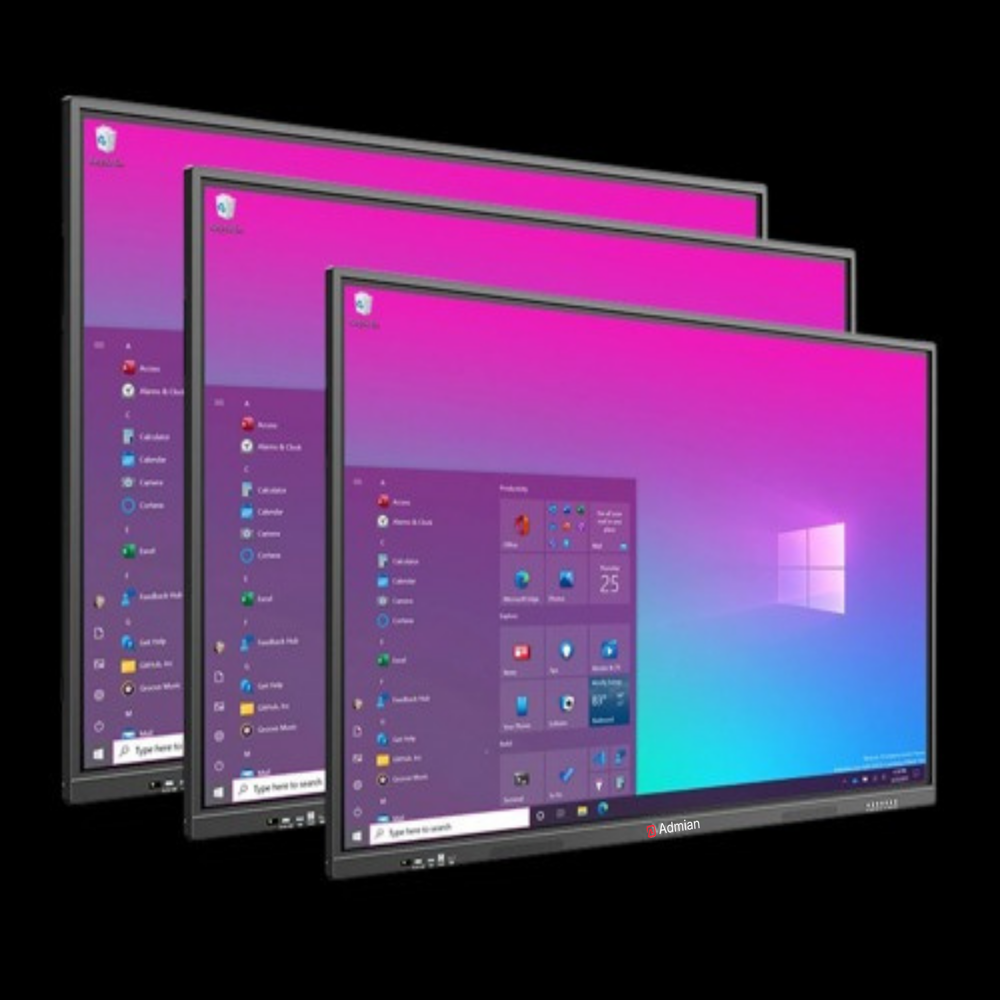 86" Interactive Flat Panel - Admian (A8602-8) - Advantage: 4k Ultra Hd Resolution