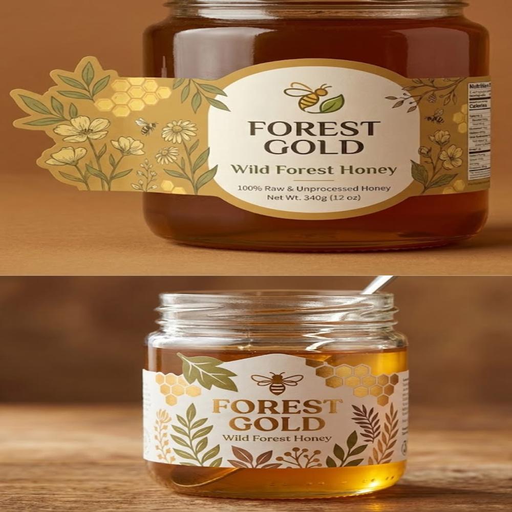 Honey Jar Label