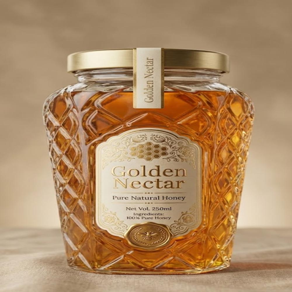 Honey Jar Label