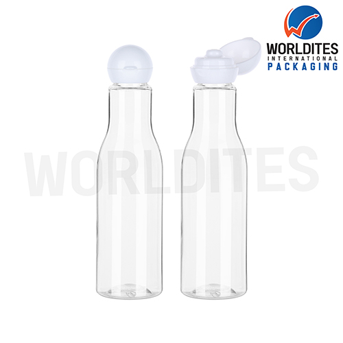200 Ml Asta Pet Bottle with Golden Metalized Dome Cap