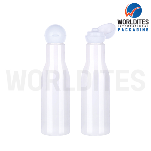 200 Ml Asta Pet Bottle with Golden Metalized Dome Cap