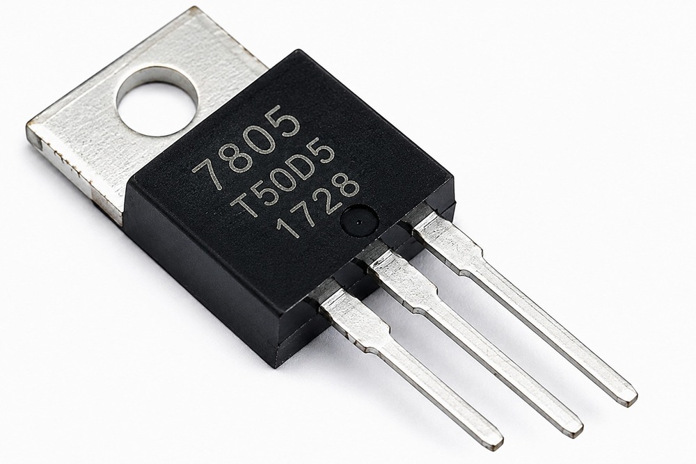 7805 Voltage Regulator IC 5V 1.5A Positive Linear Voltage Regulator TO-220 Package