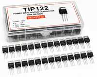 TIP122 NPN Darlington Power Transistor 100V 5A TO-220 High Gain Switching Transistor