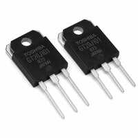 Toshiba Gt20j101 N-channel Igbt Transistor 600v 20a High Power Switching To-3p Package - Color: Black/silver (package/leads)