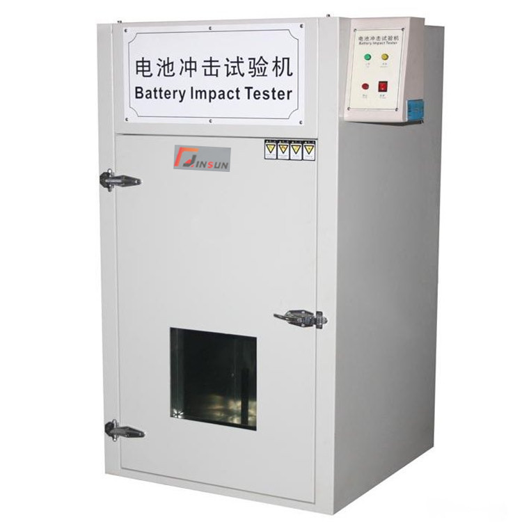 Battery Impact Tester - Stainless Steel, 300x250x1815mm, 1000j Range | Explosion-proof, Safety Lock, Observation Window