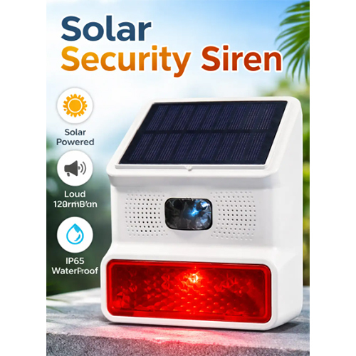 Wireless Solar Siren