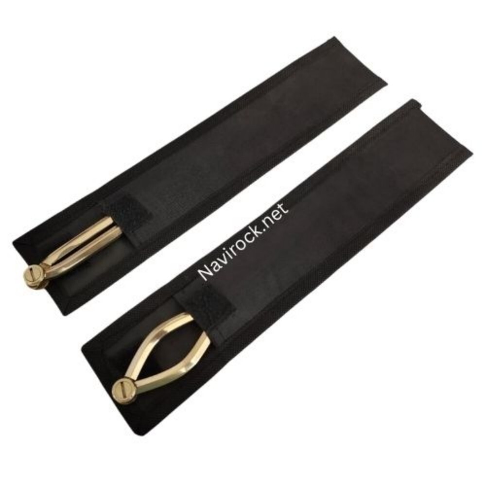 Maritime Proportional Divider Set of 2, Full Brass with Handmade Case Navigational Compass Naval, Geometry and Drafting Home Decor 17.78cm (7'' Inches)