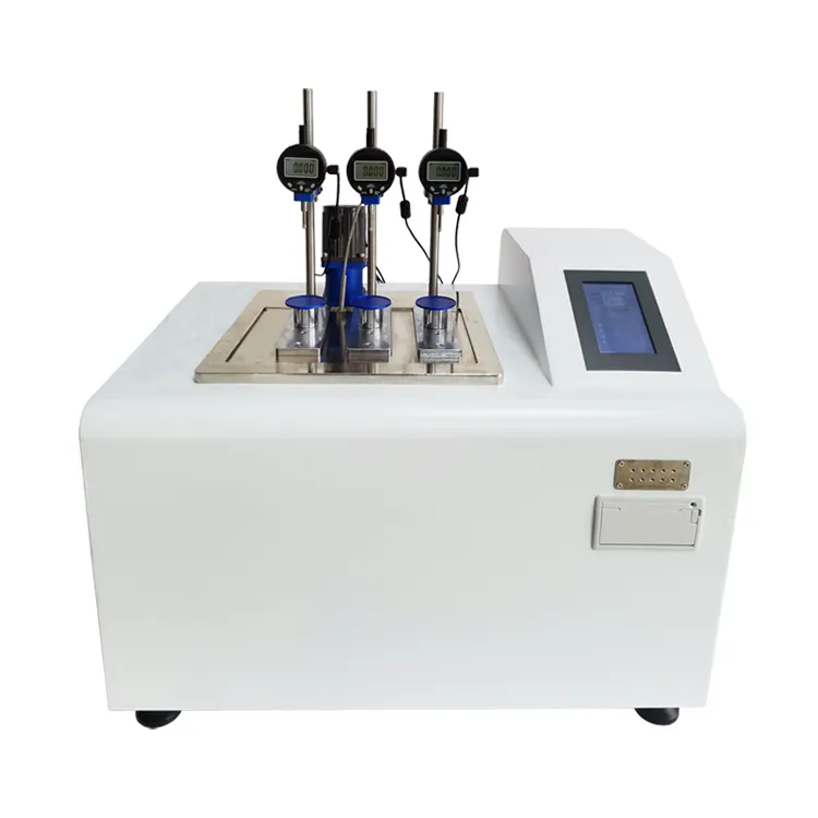 Automatic Thermal Deformation Vicat Softening Point Tester - Stainless Steel, 600x480x500mm, Digital LCD Touchscreen | ASTM, ISO Standards, PID Control, USB Export, Over-Temperature Protection