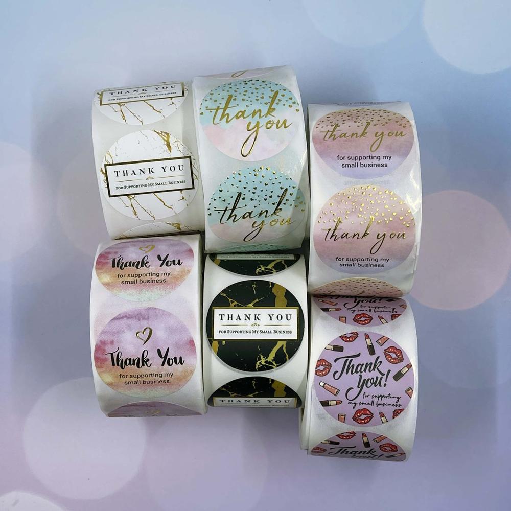 Multi color Sticker Label