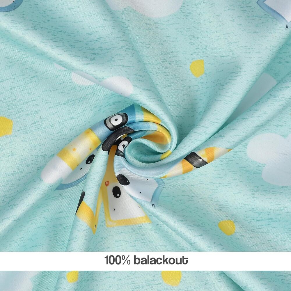 Kids Aquapuppy Printed Blackout Curtain