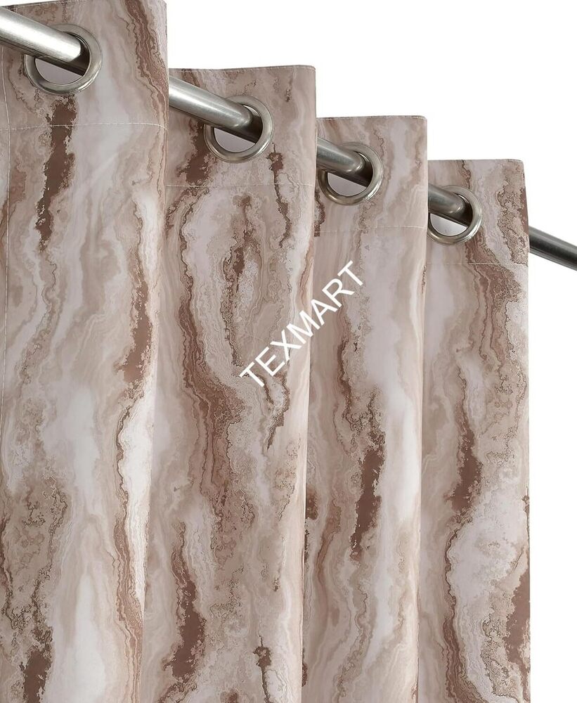 Brownwood Printed Blackout Curtain