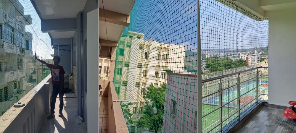 Balcony Safety Nets Installation Services