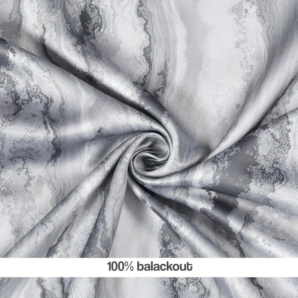 Greywood Printed Blackout Curtain Fabric