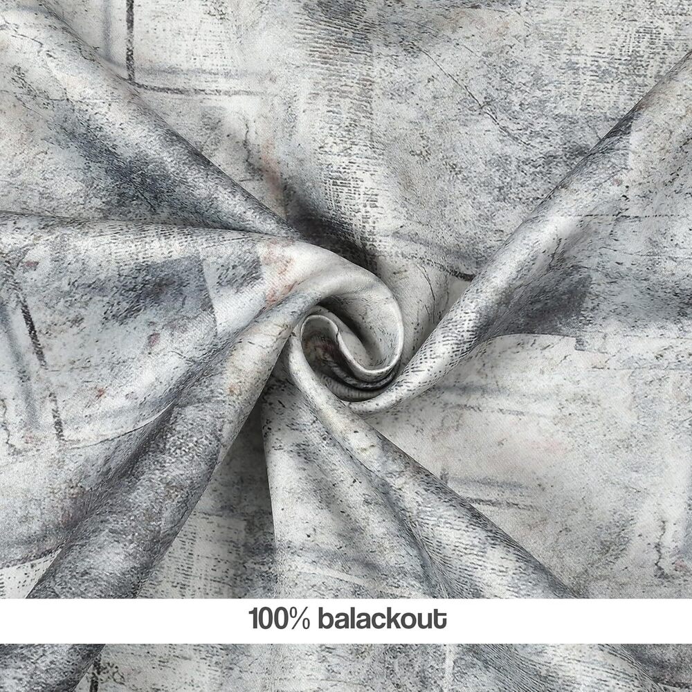 Greysquare Printed Blackout Curtain Fabric