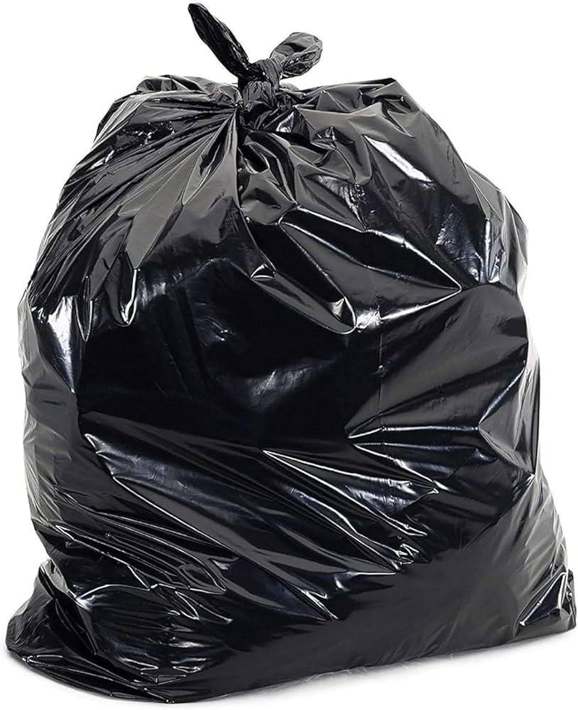 Black Garbage Bags