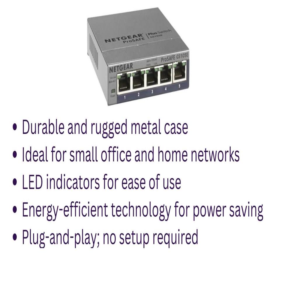 Netgear 8 Port POE Switch
