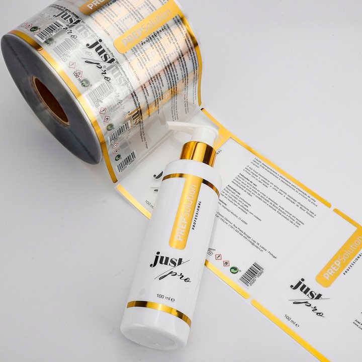 Multicolour Hot Foil Labels