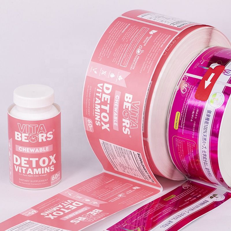 Multicolour Hot Foil Labels