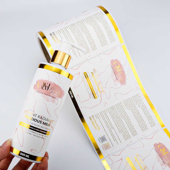 Multicolour Foil Labels