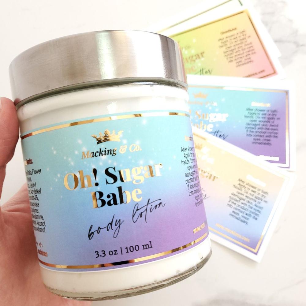 Multicolour Foil Labels