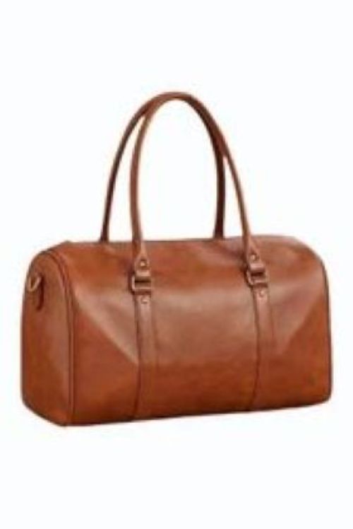 LEATHER DUFFALE BAG