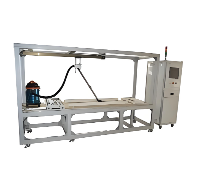 High-End Model of Vacuum Cleaner Dust Removal Performance Testing Equipment - Reinforced Alloy Steel, 1850x820x2250 mm, 0.1g-5000g Measurement | Fully Automatic, Programmable Cleaning Path, Touchscreen PLC Control, Universal Vacuum Compatibility