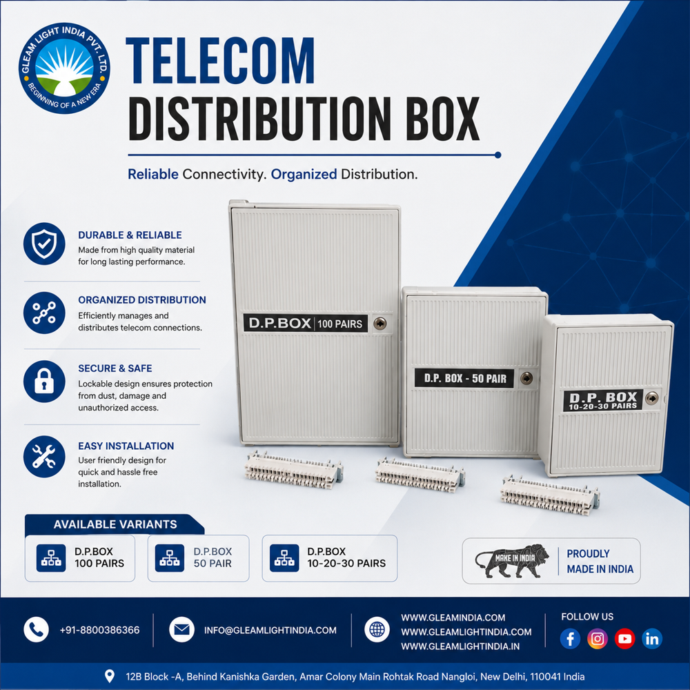 Junction Box - Application: Network / Telecommunication