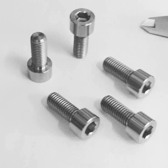 Titanium Gr 3 Bolts - Titanium Alloy, M1.6 To M56, Silver Gray, Medium Strength, Corrosion Resistant, Hex And Socket Heads