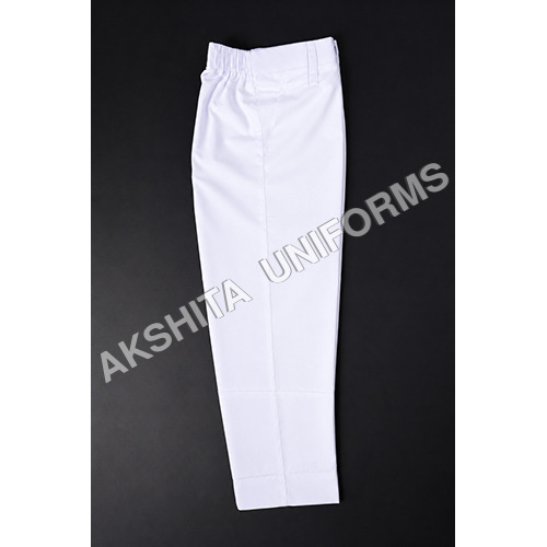 White Pant Back Elastic
