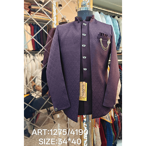 Sarak Indo Western - Chest Size: 34-40 Inches (As Visible On Image)