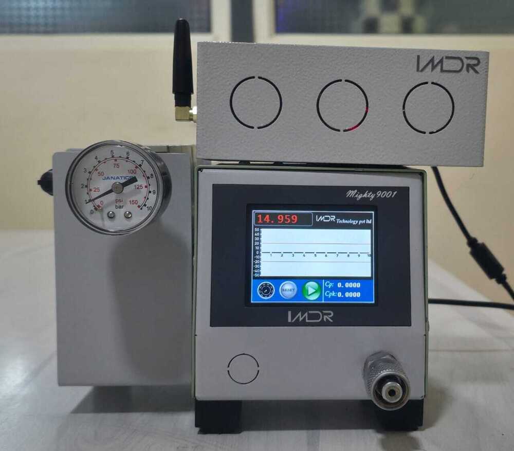 Air Gauge Unit - Aluminum, Stainless Steel & Plastic, 240x180x120mm, 0-6 Bar | Microprocessor Control, Digital Touch Screen, Usb/rs232 Output, Ip40 Protection