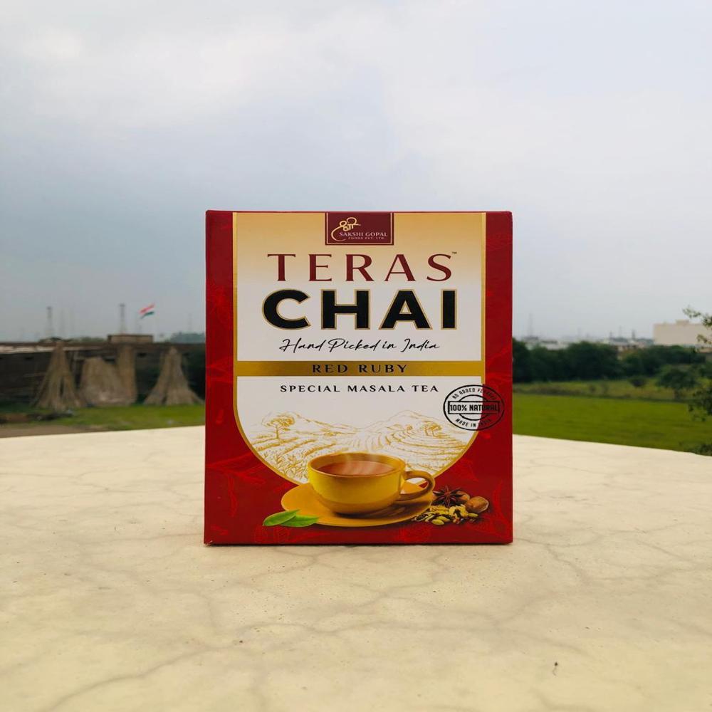 Red Ruby Teras Chai - Color: Black