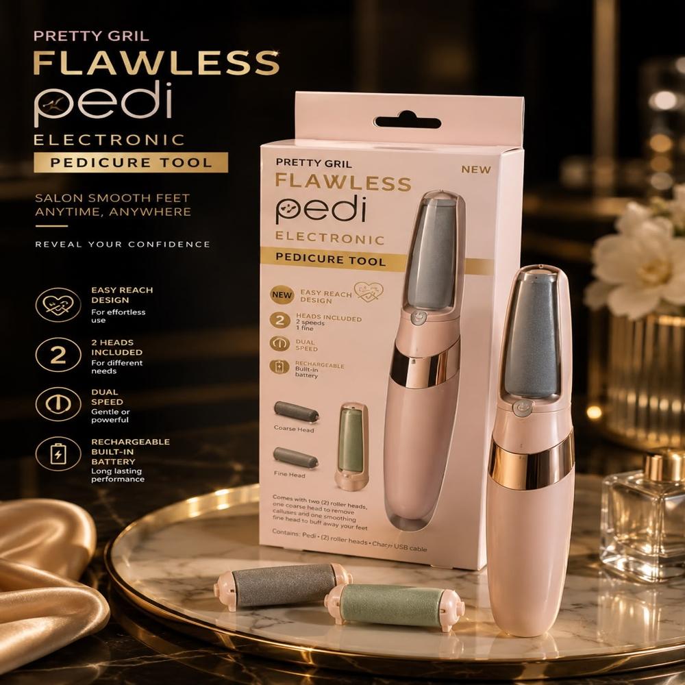 Flawless Pedi Electronic Pedicure Tool - Age Group: 10-100