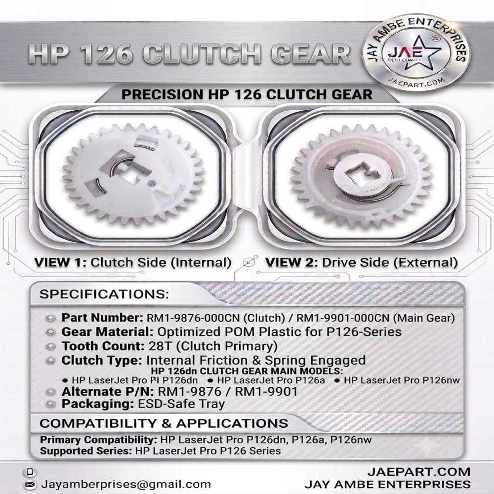 HP 126 CLUTCH GEAR