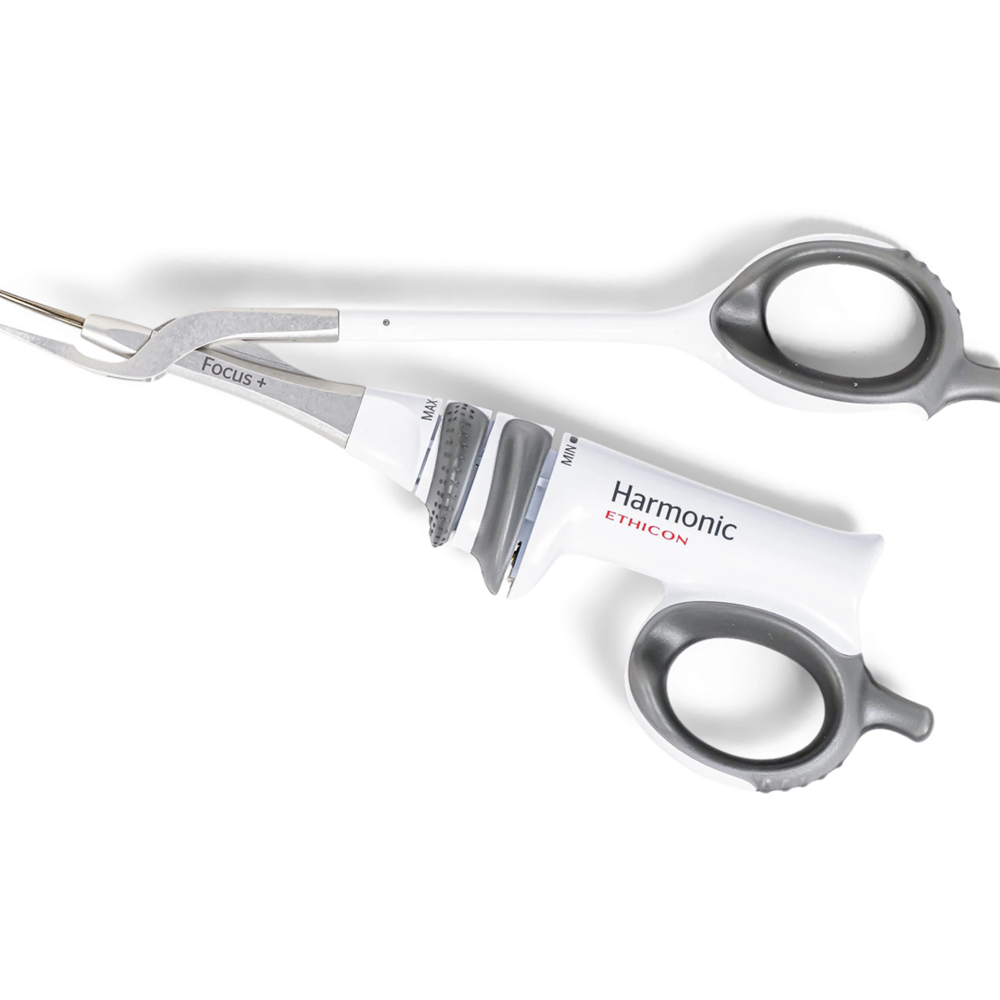 Ethicon HAR9F Endo Harmonic Focus Plus shears curved blade and clamp with Teflon pad