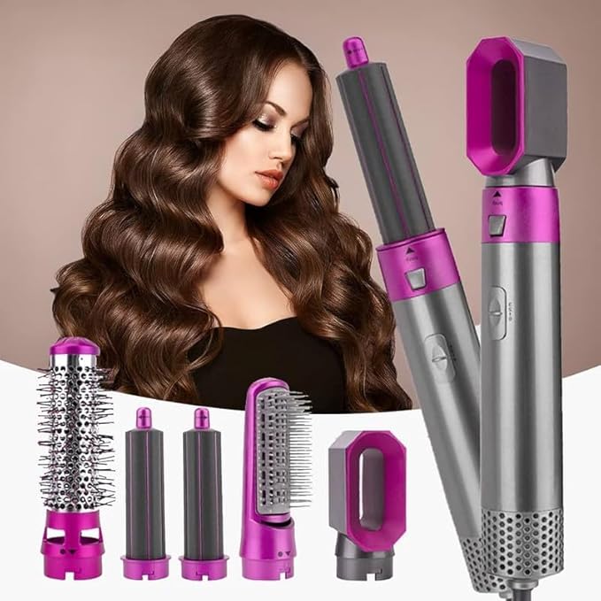 5 in 1 Hot Air Brush Set
