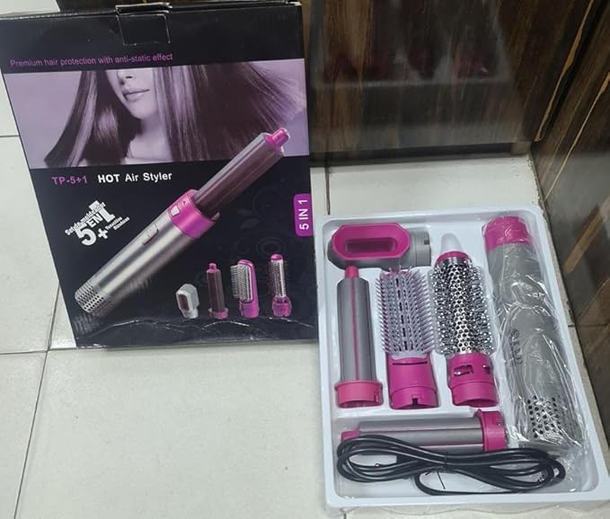 5 in 1 Hot Air Brush Set